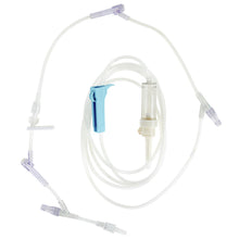 Load image into Gallery viewer, IV Admin Set, 96 in, 10 Drop, 2 Y Sites, 50/cs