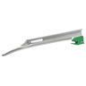Curaplex Select Green Fiber Optics Laryngoscope, Disposable Miller Blades, Size 0