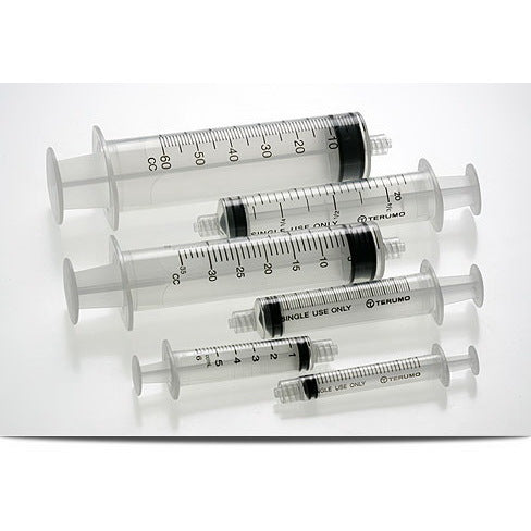 Syringe (Only), Luer Lock w/cap, 60cc, 25/bx