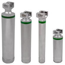 Load image into Gallery viewer, Curaplex Select Green Fiber Optics Larungoscope, Chrome Plated Handle, Petite
